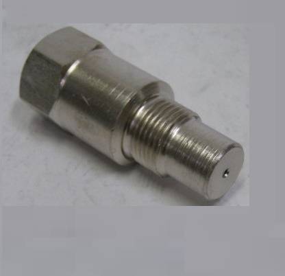 Мини-катализатор со встроенным нейтрализатором (никелированный) (обманка) (CBD)