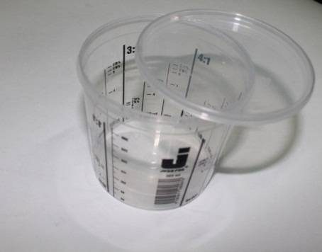 Мерная емкость с крышкой 0,385 л. "JETA PRO"