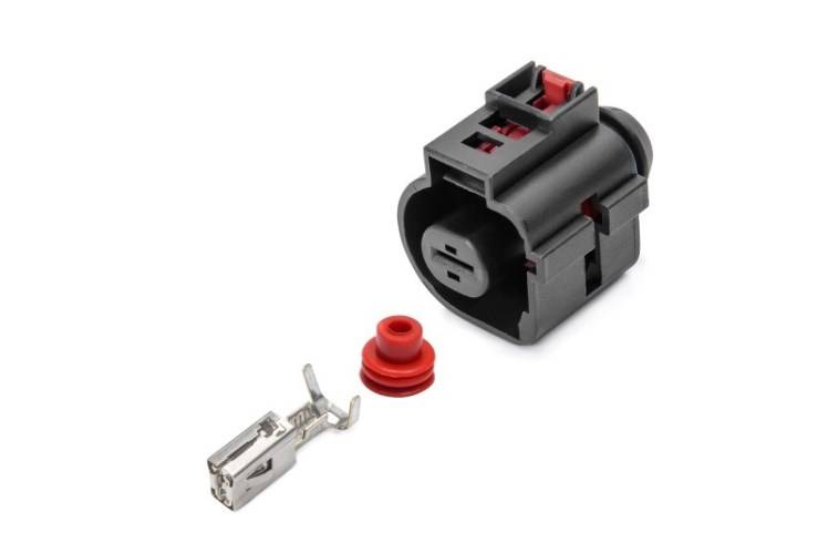 Разъем 1K0973751 1-но контактный стартера VW Passat B6 2005-2010г.