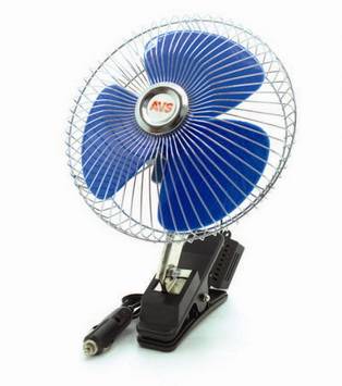 Вентилятор салона 12V, 20,3см Comfort-8048 на прищепке, с поворот. механизмом (AVS) (12)