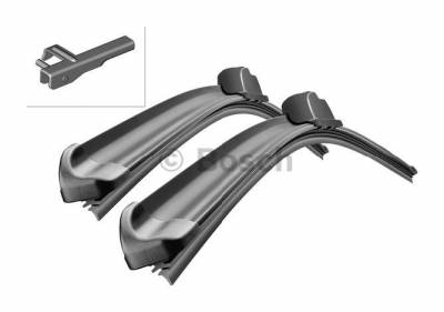 Щетка стеклоочистителя комплект BOSCH Aerotwin A950S, 700 мм / 700 мм, бескаркасная (VW GOLF PLUS)