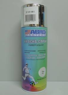 Краска-спрей Masters 029 хром 226гр (ABRO) (12)