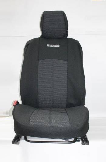 Чехлы на сиденье /Mazda CX-5/ с 2012 г. Жаккард черный (TREND NEW)