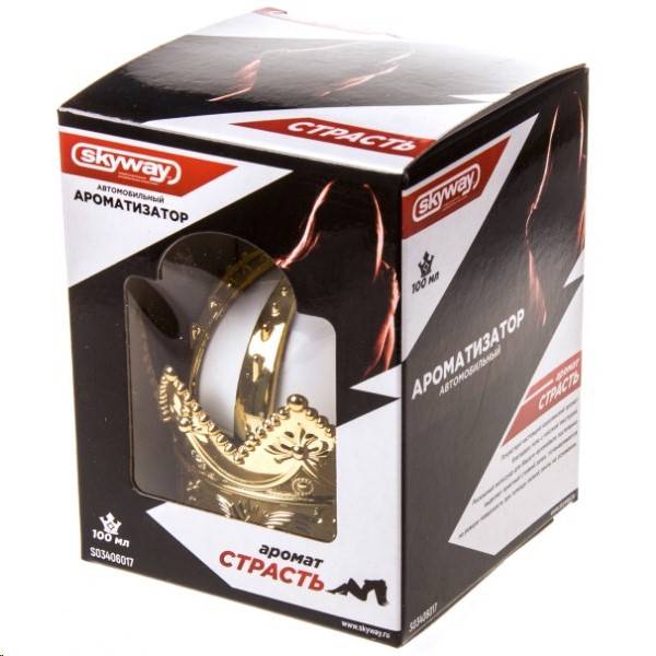 Ароматизатор на панель "КОРОНА" Страсть (SKYWAY)