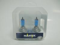 Лампа NARVA H7-12-55 +30% RANGE POWER WHITE 4500К (набор 2шт H7 + 2шт W5W) (10)