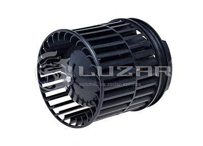 Мотор вентилятора отопителя (печки) ВАЗ 2110-12 (--03) с кожухом и кольцом (Luzar)