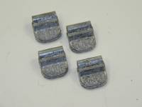 Грузик набивной на штампованный диск (St) 10г (100 шт) (Gefest)