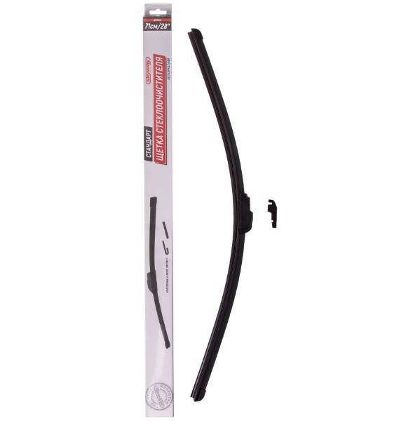 Щетка стеклоочистителя бескаркасная 28" 70 см. (SKYWAY)