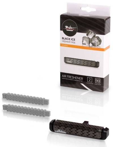 Освежитель (ароматизатор) на дефлектор VIP Черный лед (Airline)
