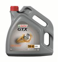 Масло моторное CASTROL GTX 5W40 ACEA А3/В4, API SL/CF (4л)