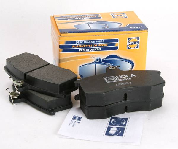 Колодки тормозные передние ВАЗ 2108 HOLA BD814