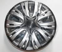 Колпак колеса R14 Лион серебристо-черный (4) (LION)