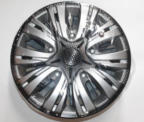 Колпак колеса R14 Лион серебристо-черный (4) (LION)