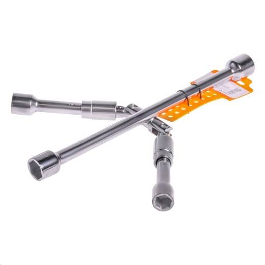 Ключ колесный крестовой 17-19-21-23мм складной