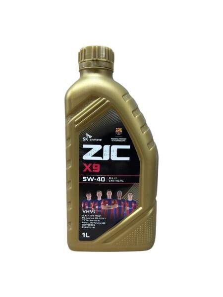 Масло моторное ZIC X9 5W40 SP A3/B4 (1л.)