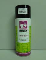 Краска-спрей (эмаль) термостойкая черная 520г аэрозоль (Holex) (12)