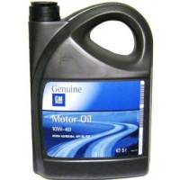 GM Масло моторное Motor Oil SAE 10W40 (5л)(General Motors)
