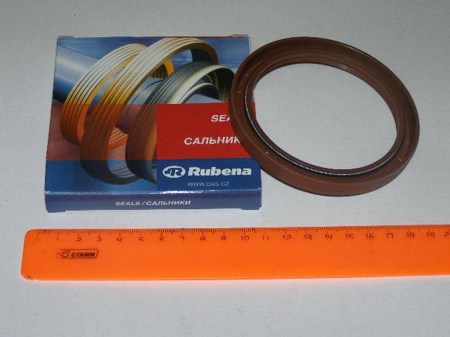 Сальник к/вала /Г-3302 дв. 406/ задн. 80*100 (RUBENA)
