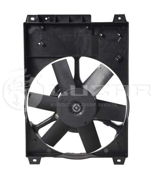 Вентилятор охл. радиат. в сб. Fiat Sollers Ducato c 1994 г. (Luzar)