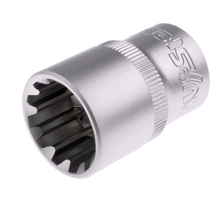 Головка торцевая Spline 1/2" 21мм (AV Steel)
