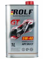 Масло моторное ROLF GT 5W40 SN/CF (1л.) синт бенз., диз.