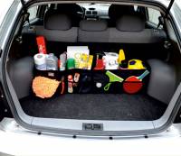 АВТОСУМКА - ОРГАНАЙЗЕР, СКЛАДНАЯ (96Х23Х23СМ) (4 ОТДЕЛЕНИЯ) ЧЕРНАЯ "COMFORT ADDRESS" (PSV)