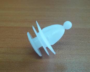 Пистон обшивки двери Daewoo Nexia черная (уп. 10 шт.) (General Motors)