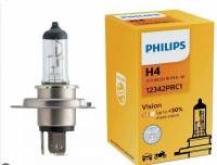 Лампа H4 12V 60/55W н/о +30% Philips 