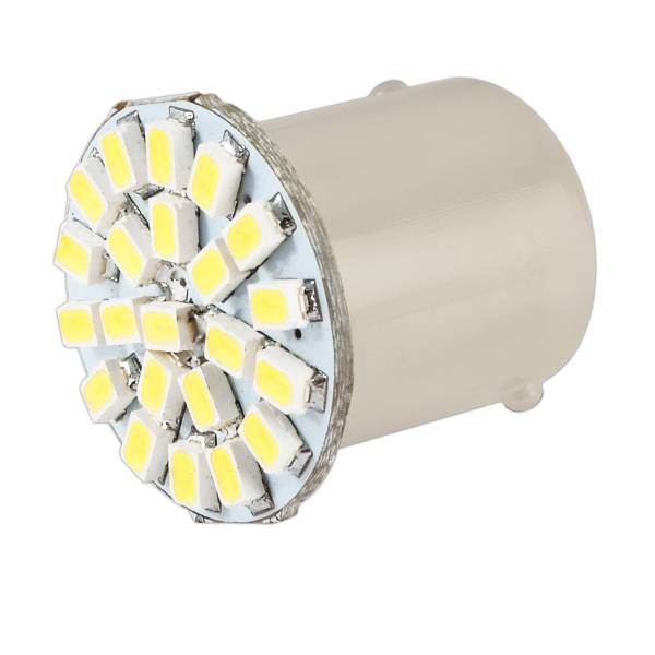 Лампа 1-конт. 12V P21W 22 SMD с цок. BA15s (SKYWAY)