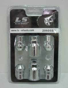 Секретка гайка колеса LS М12х1,25 L=32мм (CH) NIVA, Nissan, Matiz (4+2)