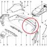 Бампер Renault Megane III задн. с 2006 г.