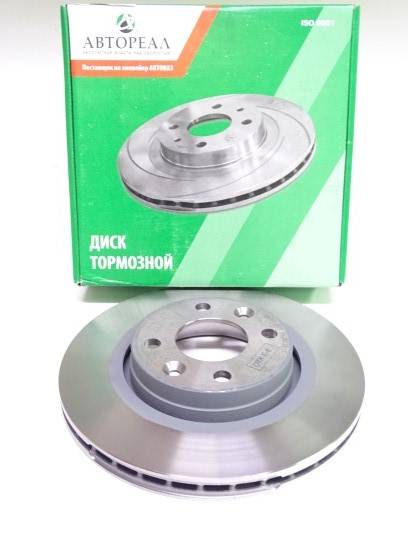 Диск тормозной передний /2180 Lada Vesta, X-Ray / вентилир. (ab8450031577) (АВТОРЕАЛ) 