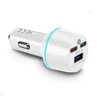 арядное устр-во в прикур. 1 USB 3,0 QC + 2 PD (Type-C) QC быстрая зарядка с разъемом типа С