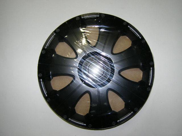 Колпак колеса R14 Расинг черный (в мешке 4 упак)