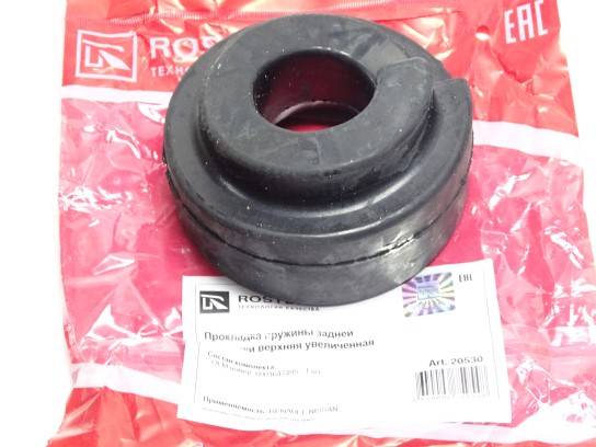 Проставка под пружину Renault Logan Lada Largus задняя верхняя усиленная (Rosteco)