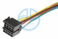 Разъем для автомагнитолы /мама сдвоенный/ "Евро" (REXANT)