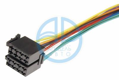 Разъем для автомагнитолы /мама сдвоенный/ "Евро" (REXANT)