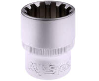 Головка торцевая Spline 1/2" 24мм