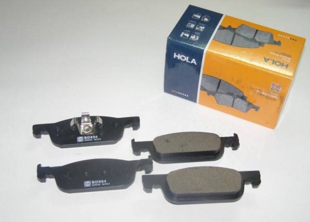 Колодка торм. Lada X-Ray Renault Logan II Sandero II 1.6 с 2016 г. перед. 155 мм (HOLA)