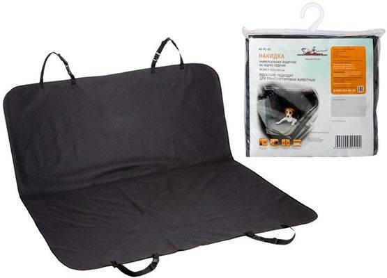Накидка универсальная защитная на заднее сидение (137*133 см) (AO-PC-05) (Airline)