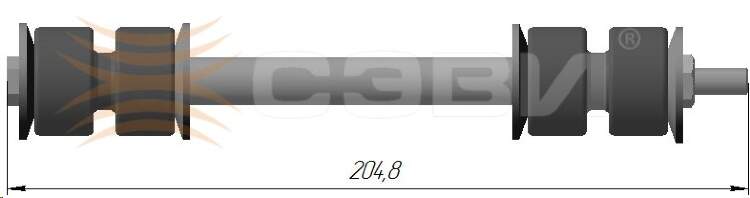 Стойка стабилизатора Daewoo Nexia Espero Lanos перед.