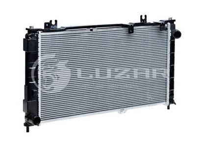 Радиатор охлаждения ВАЗ 2190 Гранта, Datsun on-DO 14-/mi-DO 15- алюм. с кондиц. (Luzar) (4)