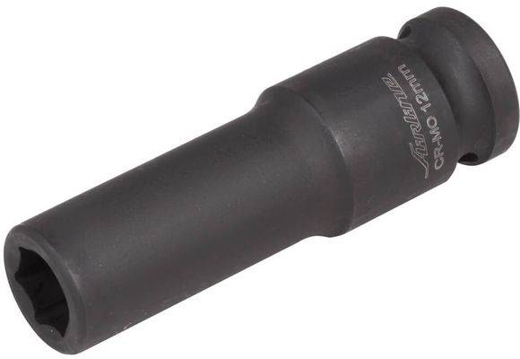 Головка ударная торцевая 1/2 DR шестигранная удлиненная 12мм (AT-IS12-24) (Airline)