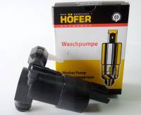 Моторчик омывателя Renault Logan Lada Largus /2 выхода/ (Hofer)